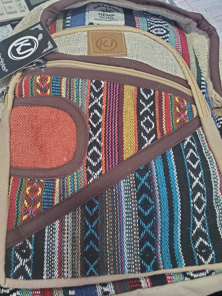 100% Hemp Mini Backpack