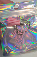 Load image into Gallery viewer, Nikki&#39;s Nook Key Chain&#39;s clear plastic
