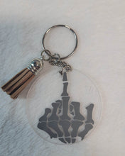 Load image into Gallery viewer, Nikki&#39;s Nook Key Chain&#39;s clear plastic
