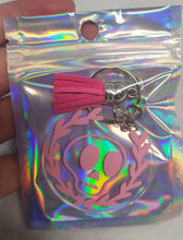 Load image into Gallery viewer, Nikki&#39;s Nook Key Chain&#39;s clear plastic
